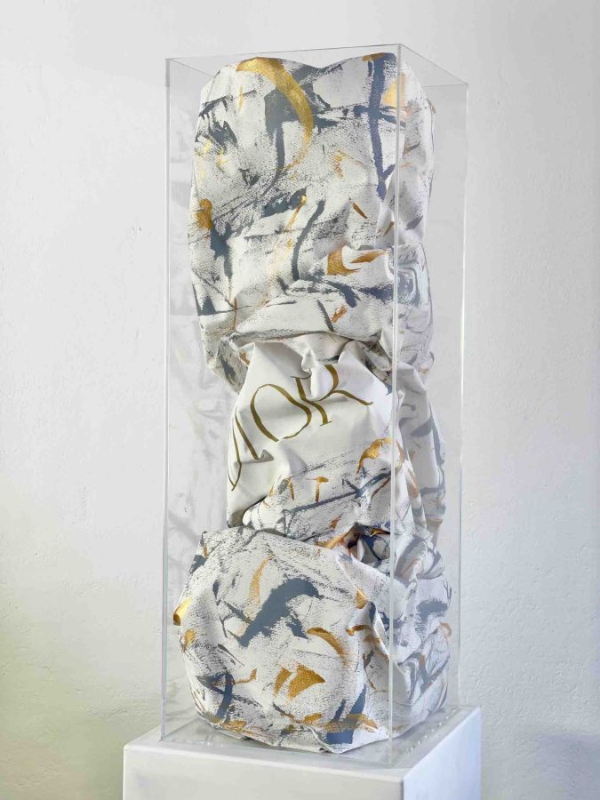 Kunst Skulptur Cocoon Dior von Tina Reichel