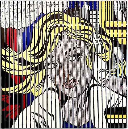 Spiegelwerk mit Roy Lichtenstein von Diana Alexandra Korn